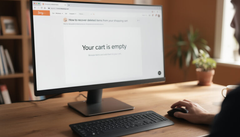 découvrez comment récupérer facilement un article supprimé de votre panier amazon grâce à nos astuces simples et efficaces.