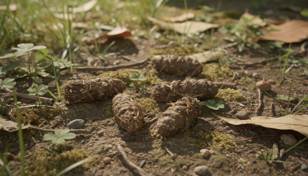 apprenez à reconnaître facilement les crottes de renard dans votre jardin grâce à nos conseils pratiques et descriptifs.