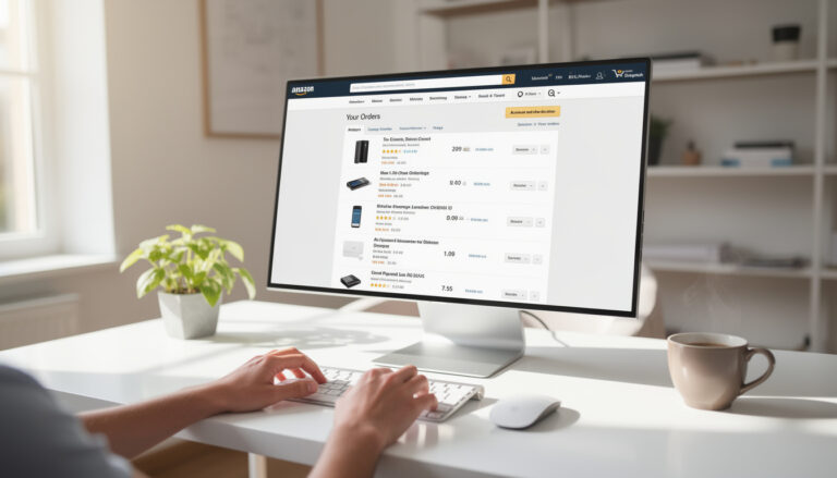 découvrez comment consulter facilement vos commandes amazon sur ordinateur grâce à notre guide étape par étape.