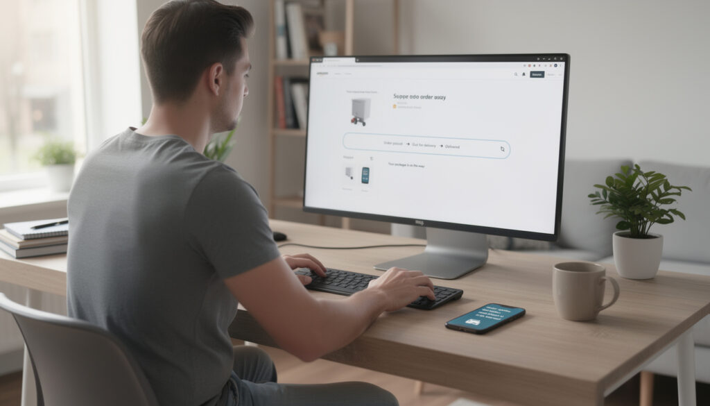 apprenez comment vérifier facilement le statut de votre commande amazon en quelques étapes simples et suivez vos achats en temps réel.