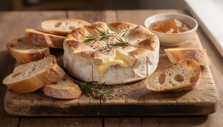 découvrez notre recette facile et rapide de camembert rôti au four, un plat rustique et gourmand parfait pour un apéritif ou un repas convivial.