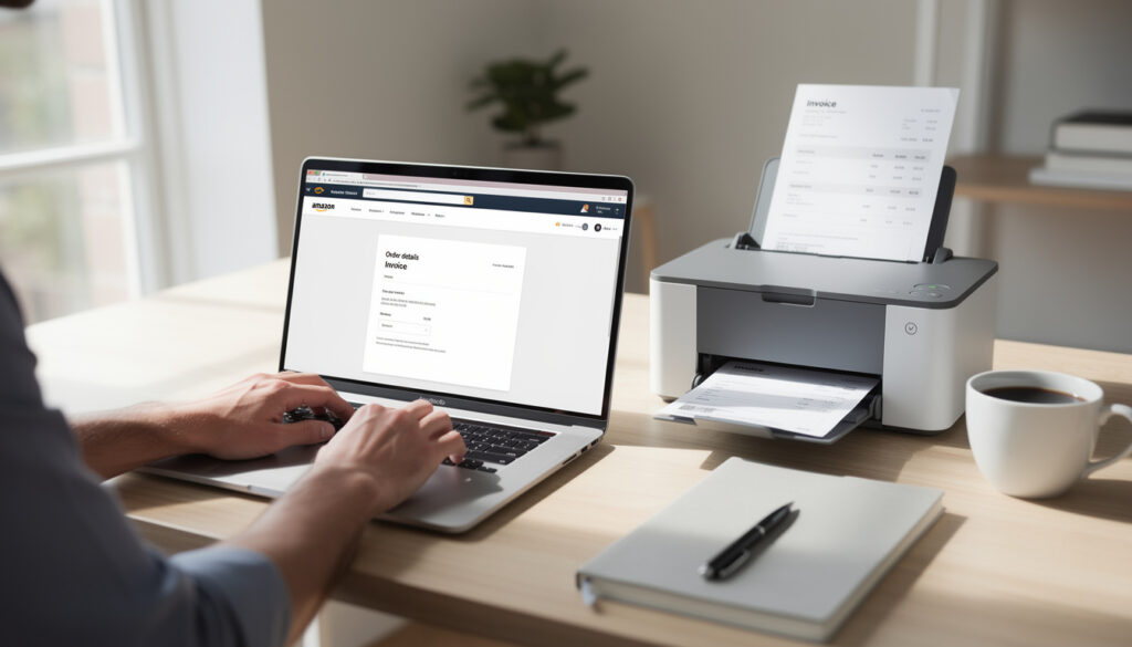 apprenez comment imprimer facilement une facture amazon étape par étape pour effectuer un remboursement rapidement et sans difficulté.