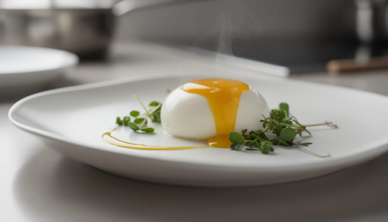 découvrez la recette gastronomique de l'œuf parfait avec une technique de cuisson précise pour un résultat fondant et savoureux à chaque fois.