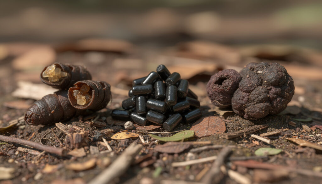 apprenez à identifier facilement les crottes de hérisson, de cafard et de blatte afin de mieux gérer et prévenir les infestations chez vous.