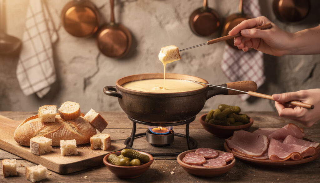 découvrez la recette traditionnelle de la fondue savoyarde de grand-mère et apprenez comment la préparer facilement sans appareil spécialisé. suivez nos astuces simples pour un résultat authentique et savoureux.