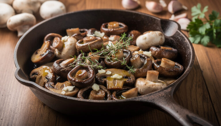 découvrez notre recette facile de poêlée de champignons pour un plat savoureux et rapide à préparer. idéale en accompagnement ou en entrée, cette recette met en valeur la saveur des champignons poêlés.