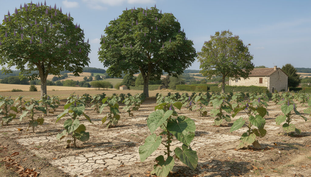 découvrez tout sur le paulownia : sa croissance rapide, les techniques de culture en france et les inconvénients à connaître avant de le planter.
