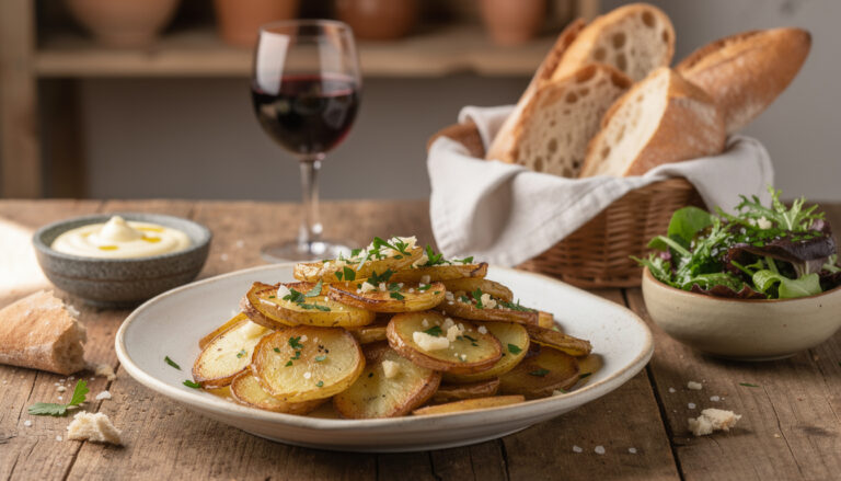 découvrez notre recette facile de pommes de terre sarladaises à préparer à l'avance, accompagnée d'idées savoureuses pour un repas gourmand et convivial.