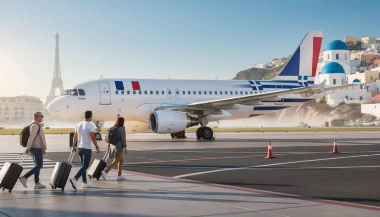 découvrez nos offres de vols low cost de paris vers la grèce en 2026. réservez vos billets d'avion pas chers dès maintenant et profitez de vacances inoubliables au meilleur prix.