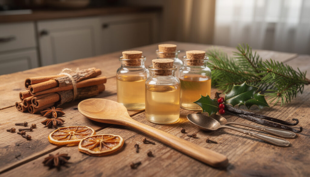découvrez une recette de désodorisant maison diy inspirée des astuces de grand-mère, aux senteurs chaleureuses de noël pour parfumer naturellement votre intérieur.