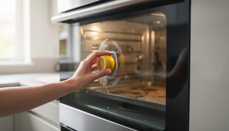 apprenez à nettoyer votre four avec du citron pour éliminer efficacement la graisse brûlée de manière naturelle et écologique.