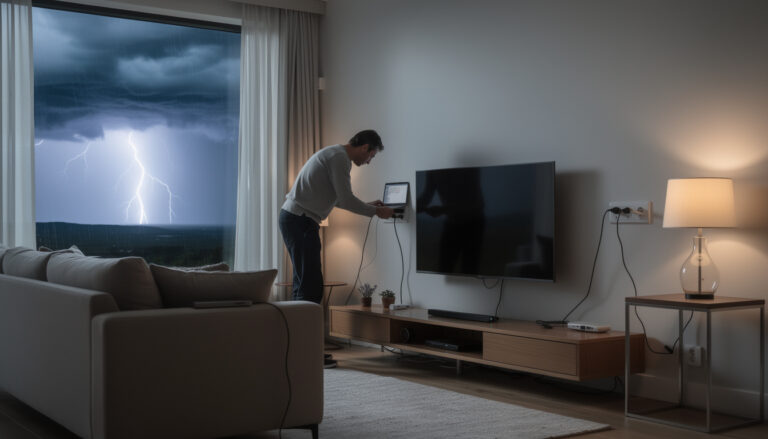 découvrez quels appareils électriques débrancher pendant les orages pour protéger efficacement votre maison des risques liés à la foudre.